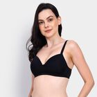 Ladies' Padded Bra, Black, small image number null